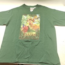 Vintage Walt Disney World Kids Tarzan Tshirt XL 90s Green Made in USA - £23.67 GBP
