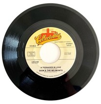 Dion And The Belmonts A Teenager In Love 45 Single 1978 Vinyl Record 7&quot; ... - $19.99