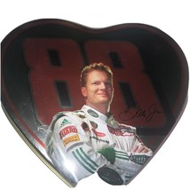 Dale JR 2009 #24 Heart Shape Collectible Tin Palmer Chocolate Cars. Empt... - £7.02 GBP