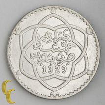1911 Maroc 5 Dirhams (1/2 Rial) - $151.04 CAD