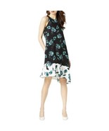 Alfani Womens Asymmetrical Sheath Floral Print Dress  Size 8 Multicolor - $845.35 MXN