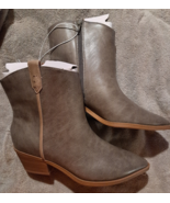 Universal Thread Marlow Western Boots Dark Gray Memory Foam Size 8.5 - £23.31 GBP
