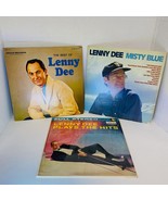 Lenny Dee Plays The Hits Misty Blue The Best Of Lot  3 LP Vinyl Record 5... - £9.55 GBP