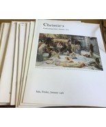 Christie’s Forthcoming Sales 1975 10 Issues - €24,17 EUR