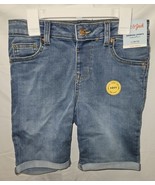Cat And Jack Girls Bermuda Shorts Large 10/12 Adjustable Waist, Super St... - $9.99