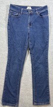 L.L. Bean Favorite Fit Womens Blue Jeans Size 10 Reg - $275.76 MXN