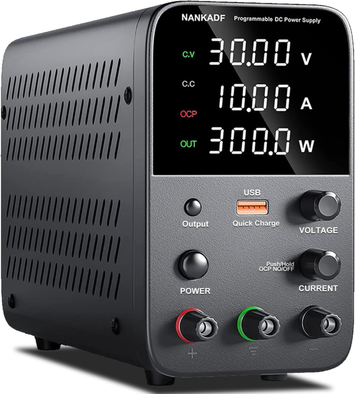 DC Power Supply Variable, Bench Power Supply with Encoder Adjustment Kno... - $129.07