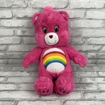 Build A Bear Care Bears Cheer Bear Plush Pink Rainbow Stuffed Animal Toy... - £15.25 GBP