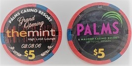 $5 Palms Casino Resort The Mint Grand Opening Feb 2006 Las Vegas Chip vi... - $12.95