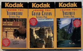 Kodak National Park Guides VHS Tapes Yosemite Grand Canyon Yellowstone LOT of 3 - $7.99