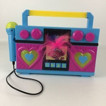 Trolls World Tour Sing Along Boombox Karaoke Singing Musical Poppy Micro... - $39.55