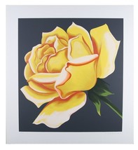 &quot; Jaune Rose &quot; Par Lowell Blair Nesbitt Signée Sérigraphie Ap 28 &quot; x 29 &quot; Avec / - £373.91 GBP