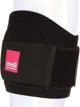 Medi Neoprene Tennis Elbow Wrap, Pressure Pad, Tension Strap (Black) Large 87654 - £17.51 GBP