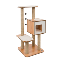 Vesper High Base Cat Tree Walnut - $174.99