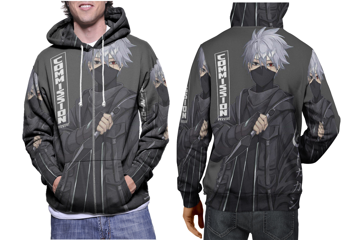 Naruto Casual Fashion 001 002  Vibrant Fullprint Hoodies Unleash Your Style - $37.99+