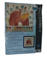 Baby Hippo Counted Cross Stitch Personalize Dimensions Nursery Kit Alpha... - $23.75