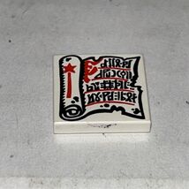 LEGO Minifigure Magic Scroll Tile 2x2 PRINTED Harry Potter Castle Wizard... - $9.75