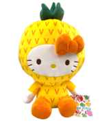 Xlarge Hello Kitty Plush Toy Yellow Pineapple Suit 13 inch Sanrio Cute G... - $28.41