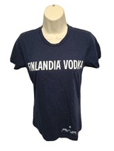 Finlandia Vodka Womens Medium Blue TShirt - $24.28 CAD