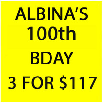 Through Sun Albina&#39;s 100th Bday Special 3 For $117 Special Ooak Deal - £94.99 GBP