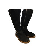 Ugg Australia black suede water resistant riding boot size 8 - $55.00