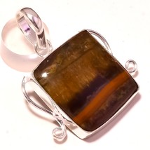 Tiger&#39;s Eye Handmade Christmas Gift Pendant Jewelry 1.90&quot; SA 3510 - £3.13 GBP