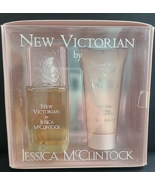 NEW VICTORIAN By Jessica McClintock perfume 3.4oz Body Lotion 3 oz Set i... - $169.00