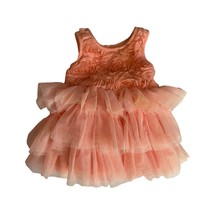 The Children&#39;s Place Tutu Peach Dress Size 6-9 Months - £13.93 GBP