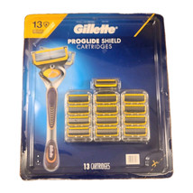 *TORN* Gillette ProGlide Shield Razor Blades 13 Blade REFILL Cartridges ONLY - £38.25 GBP