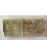 Huntington Home Ribbon Burlap Plain &amp; Harvest Theme 3.6&quot; x 15&#39; Rolls 2-Pack - €9,35 EUR