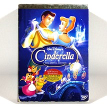 Walt Disney&#39;s - Cinderella (2-Disc DVD, 1950, Platinum Ed) w/ Slipcover ! - £6.76 GBP