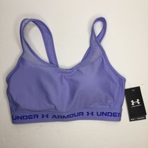 Under Amour Womens Compression Sports Bra 1360305-938 Purple Size Large - £31.59 GBP