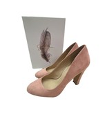 Jessica Simpson Bashful Blush Microsuede High Heels size 8.5 boxed - $19.76