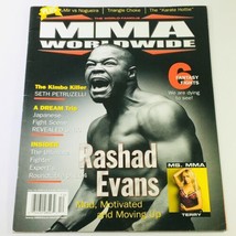 MMA Worldwide Magazine 2008 #12 - Rashad Evans &amp; Ms. MMA Terry / Newsstand - $14.20