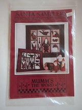 Mumm&#39;s The Word SANTA SAMPLERS Quilt Sewing Instructions And Pattern 1993 - £7.58 GBP