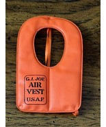 1964 GI JOE Action Pilot Orange Air Vest Complete with Rings  - $27.35 CAD
