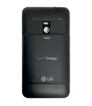 Genuine Lg Revolution VS910 Extended Battery Cover Door Black Cell Phone Back - £3.65 GBP