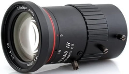 AIDA Imaging CS-0550V 5mm-50mm Varifocal 3 Megapixel Lens, Black - $145.00