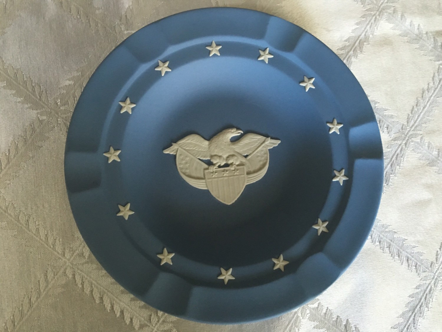 Wedgwood decorative plate ash tray eagle - $30.00