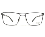 Skaga Eyeglasses Frames 2834 200 VISION Brown Square Full Rim 55-16-140 - $51.28