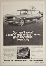 1969 Print Ad International Travelall Big Family Wagon Chicago,Illinois - £12.61 GBP