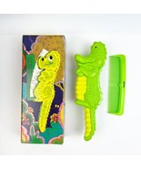 NEW Vintage 70s Avon Al E. Gator Brush Comb Set Deadstock Box Green Hair... - $27.41 CAD