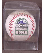 1995 COLORADO ROCKIES SEASON TICKET HOLDER COMMEMORATIVE BASEBALL-Vtg - £11.01 GBP