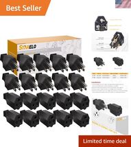 Extension Cord Ends 125V 15A 2Pole 3Wire Male Plug and Female Connector ... - $80.76