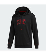 adidas D.O.N. Issue Vol 2 Hoodie Sweatshirt Black Red GI8555 Donovan Mit... - $22.94