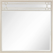 Contemporary Wall Mounted Aubrey Beveled Accent Mirror - 36&quot;W x 36&quot;H, Clear - $289.80