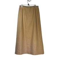 Vintage Talbots Camel Hair Skirt Size 12 Tan Midi Length Lined Made In I... - £34.90 GBP