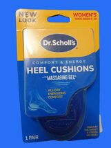 Dr. Scholl's Comfort &amp; Energy Heel Cushions Insole Massaging Gel Women S... - $11.95