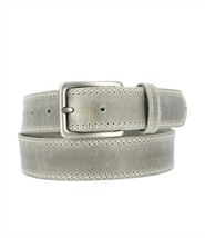 Remo Tulliani Men&#39;s Roth Premium Italian Leather Belt Charcoal - $48.00