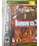 Tom Clancy&#39;s Rainbow Six 3 (Microsoft Xbox, 2003) Case and manual only - £5.15 GBP